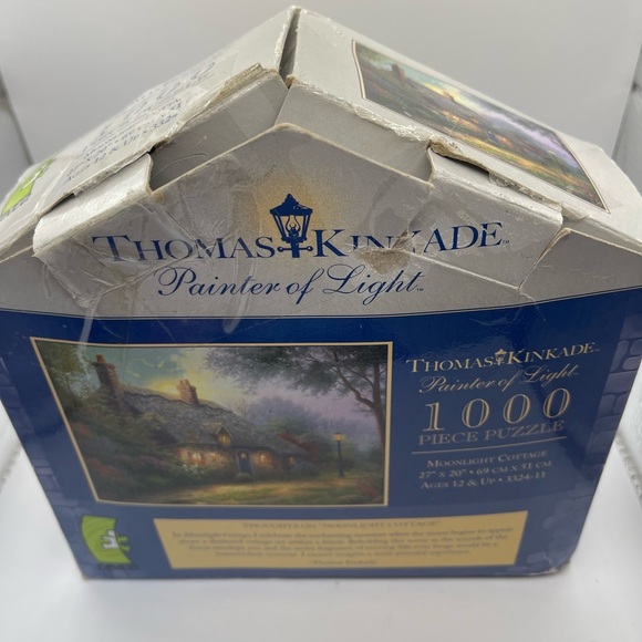 Thomas Kinkade 1000 Piece Jigsaw Puzzle Vintage Rare Complete Family Fun Artist - Picture 7 of 13